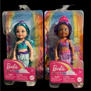 Mattel Chelsea Mermaid Doll Barbie Dreamtopia Dolls